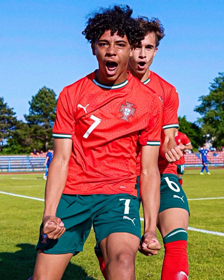 Cristiano Ronaldo Jr. Scores in Portugal U-16 Victory Over Wales