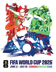 FIFA unveil the official poster for the 2026 World Cup