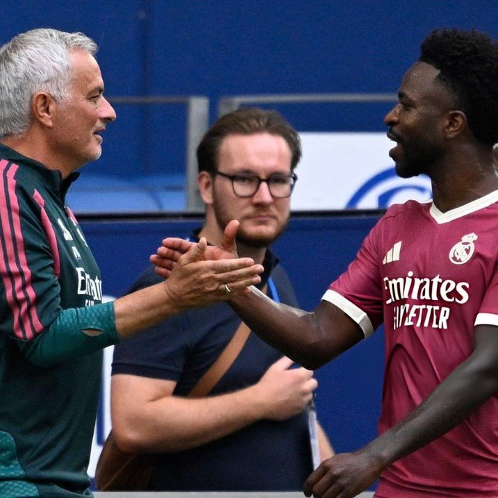Jose Mourinho defending Vinicius Junior after Real Madrid match against Atletico Madrid