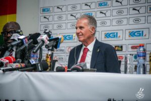 Carlos Queiroz Confirms 22 Players for Ghana’s AFCON Qualifier as Black Stars Target First Group C Points