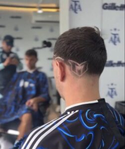 Emiliano Martínez Pays Tribute to Lionel Messi With Special Haircut Ahead of Argentina Farewell